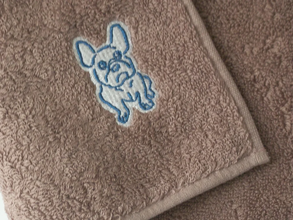 刺繍タオル